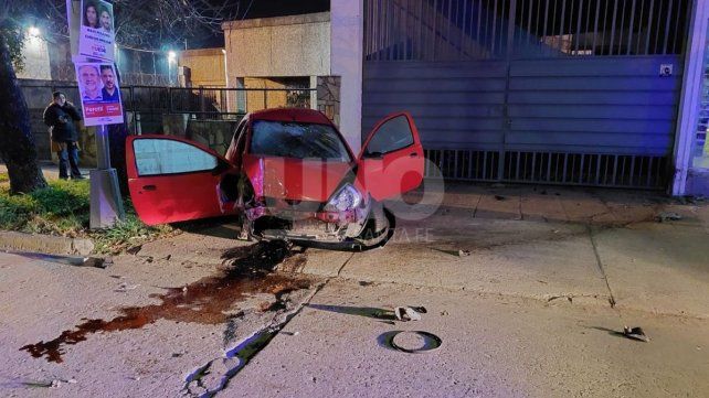 Chocaron en Blas Parera