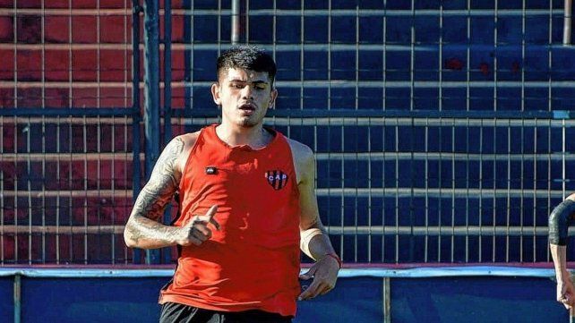 Monito Díaz en los entrenamientos previos con miras al viaje a Mendoza.