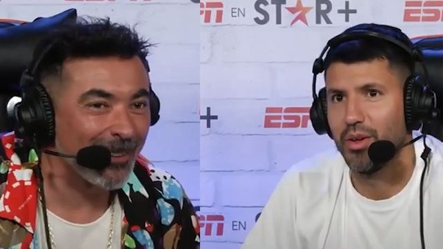 El Pocho Lavezzi y el Kun Agüero
