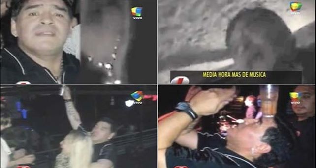 Maradona pidió que mantengan un bar abierto o llamaba a Moreno
