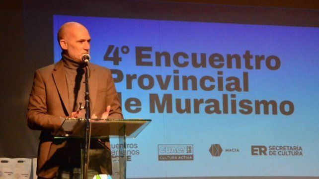 Más de 50 artistas participaron del Encuentro Provincial de Muralismo en Maciá