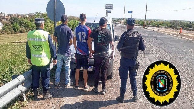 Incendio en Victoria. Tres detenidos