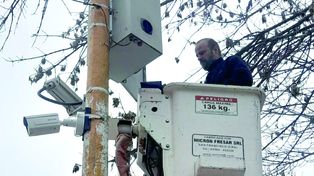 Las cámaras de alta definición con sistema de lectura de patentes permitirá mejorar la seguridad en la planta urbana de El Trébol.