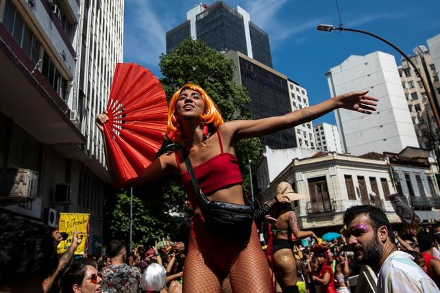 Volvió con todo el carnaval de Brasil tras dos años de pandemia