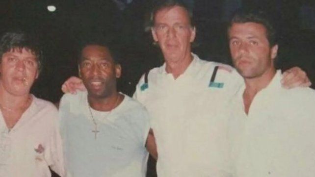 Menotti, Cejas y Ramos Delgado, los argentinos que jugaron con Pelé en Santos