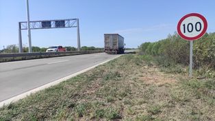 Nueva velocidad máxima en el tramo norte de la Circunvalación Oeste: 100 Km/H