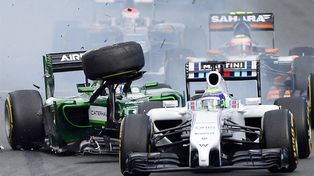 Fórmula 1: así quedó el auto de Kobayashi tras el choque con Massa