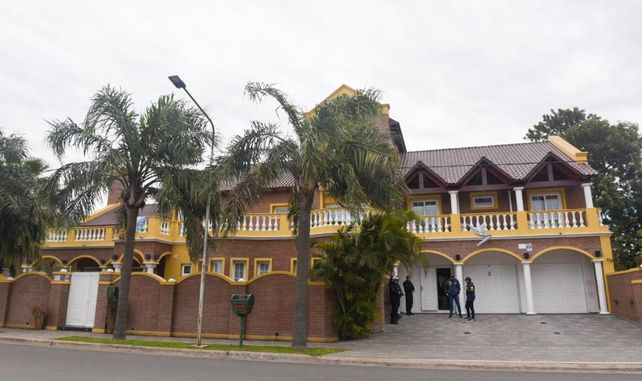 Cómo es la mansión donde fue detenido el sindicalista