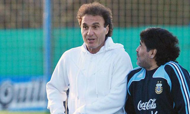 La confesión de Claudia Villafañe a Ruggeri sobre la muerte de Maradona