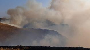 La llamas siguieron castigando a Córdoba en el valle de Punilla