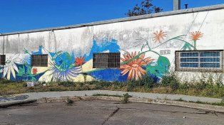 Trabajo en Vecinal Italia por la artistas plástica Florencia Albornoz