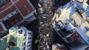 Buenos Aires también tuvo una masiva marcha federal universitaria