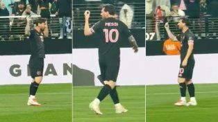 El picante festejo de Leo Messi contra los mexicanos en la victoria de Inter Miami