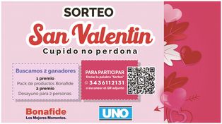 San Valentín llega con un sorteo dulce de Bonafide