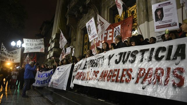 Reclamo. Una de las tantas marchas para exigir justicia por la bibliotecaria.&nbsp;