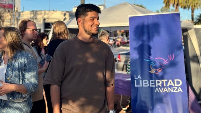 El candidato a diputado nacional por la provincia de Santa Fe de La Libertad Avanza