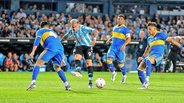 Racing y Boca animaron un empate que les sirve de poco