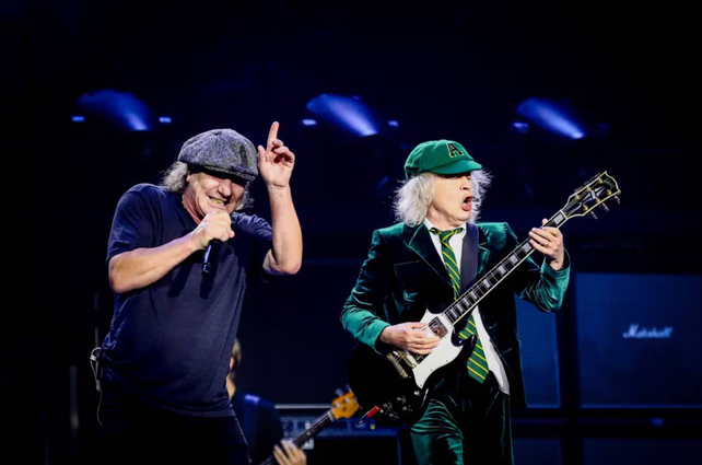 Brian Johnson y Angus Young vuelven al país en conmemoración de su último álbum editado en 2020