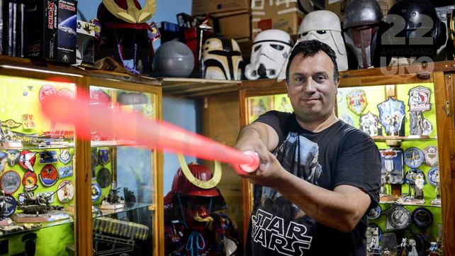 El viaje galáctico de Guillermo Barreto hacia la pasión por Star Wars que nació en los 80