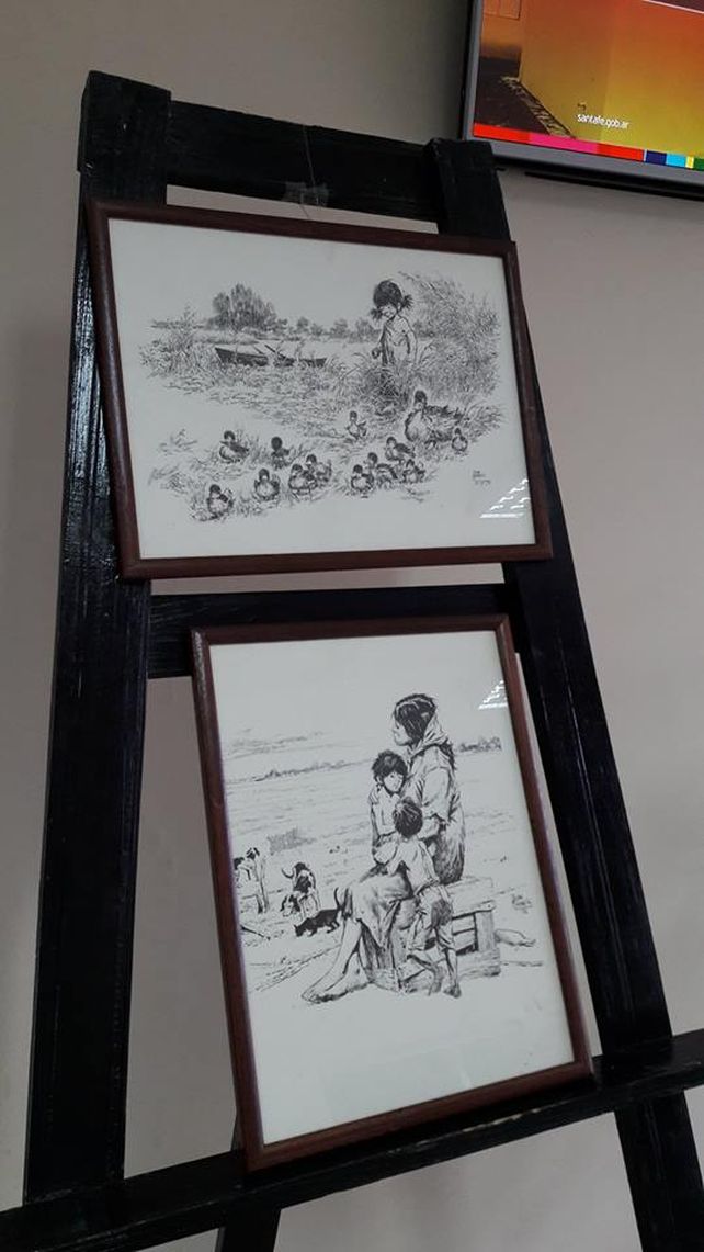 Muestra itinerante Juan Arancio, paisaje y corazón de Santa Fe, en Monte Vera