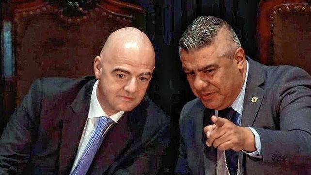 Chiqui Tapia se reunirá el próximo lunes con el presidente de la FIFA Gianni Infantino.