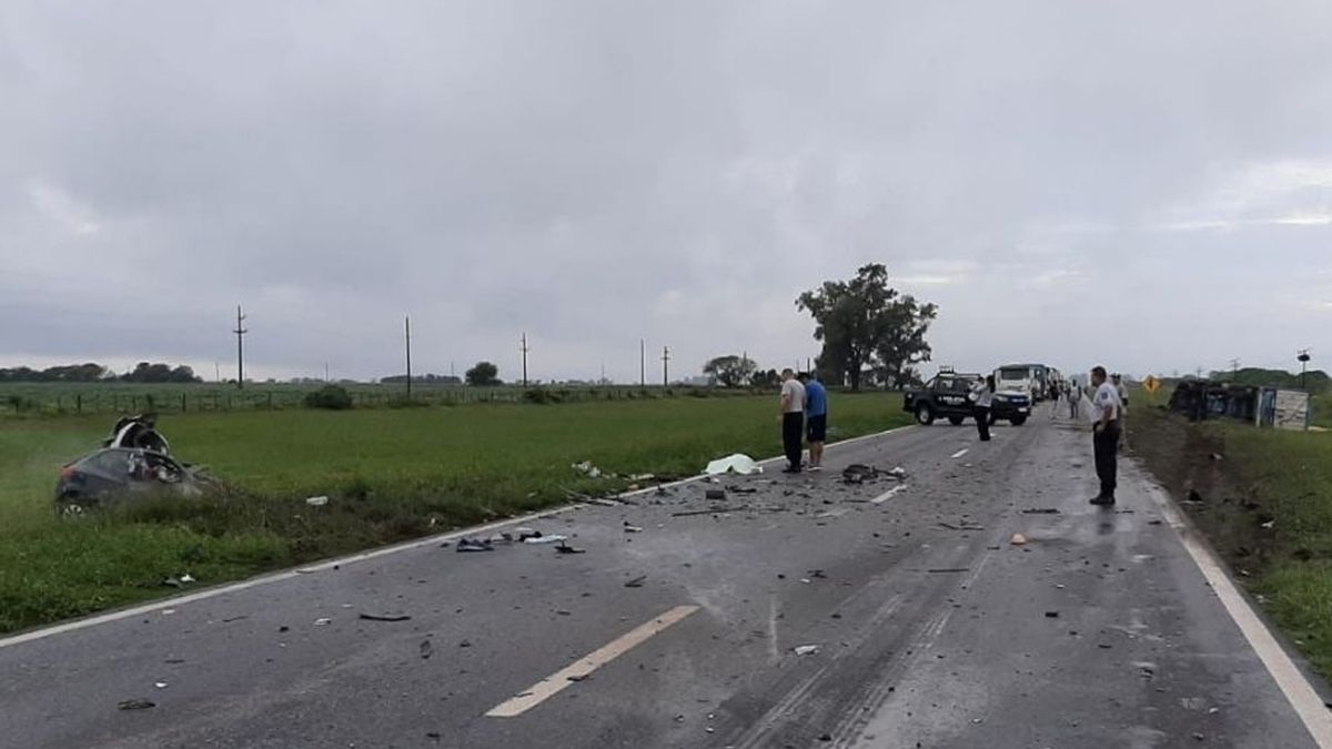 Choque fatal en la ruta 34: tres muertos y un herido