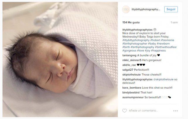 La foto de esta madre sorprendida tras el parto dio la vuelta al mundo