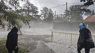 El fuerte temporal afectó las clases en varios puntos de la provincia