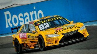 Facundo Aldrighetti marcó el paso del Top Race en Rosario, en los primeros ensayos.