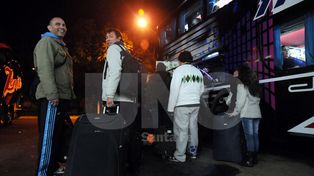 En Santa Fe se agotaron los pasajes de colectivos para viajar a Río de Janeiro y vivir la final