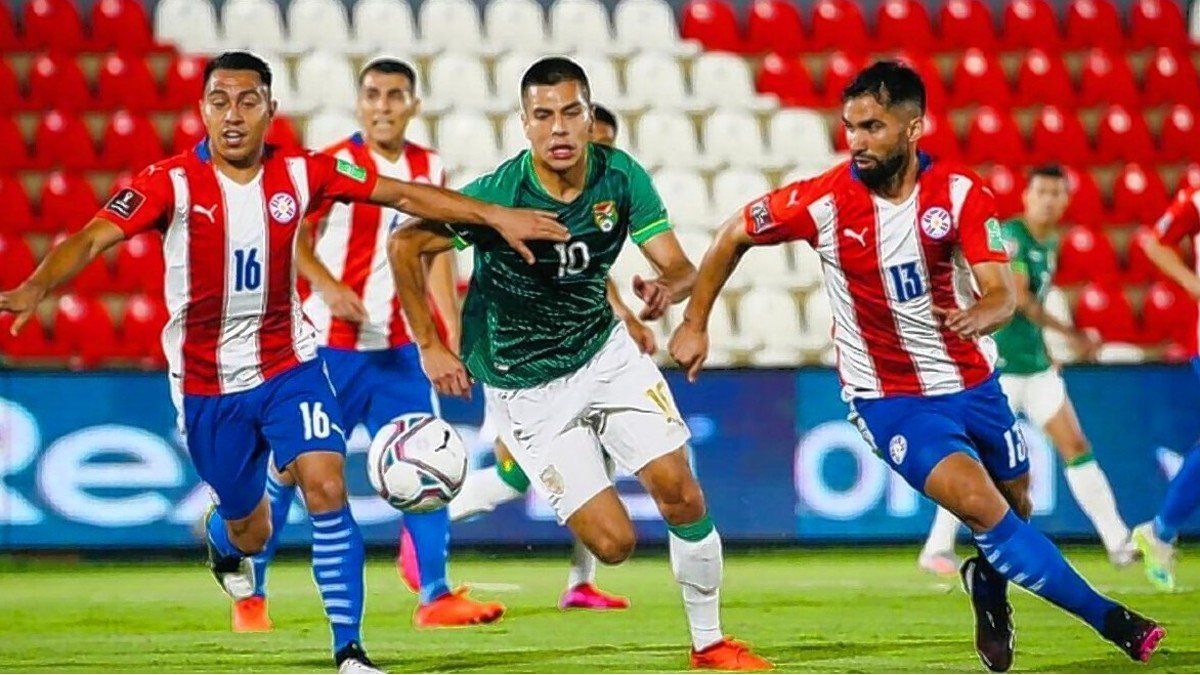 Paraguay y Bolivia empataron con el VAR como protagonista