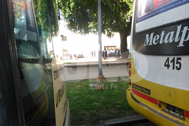 Una jornada de caos vehicular en el centro de Santa Fe&nbsp;