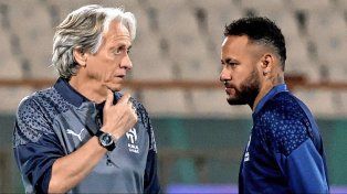 El duro palo de Jorge Jesús a Neymar.