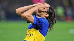 Edinson Cavani se pierde la revancha contra Cruzeiro.