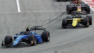 Franco Colapinto tuvo una gran final en Montmeló.