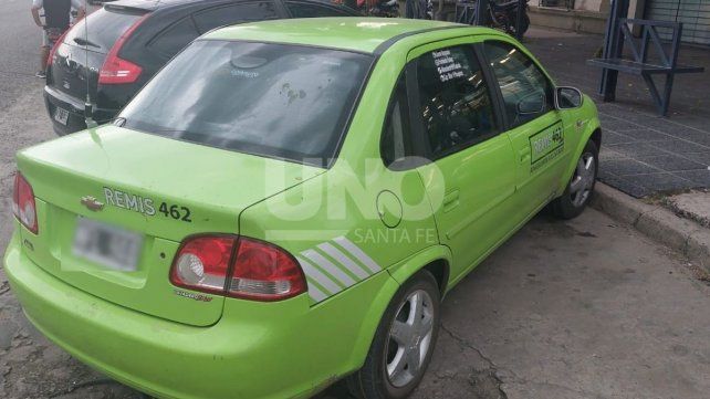 El robo al remisero se produjo en las primeras horas de este martes