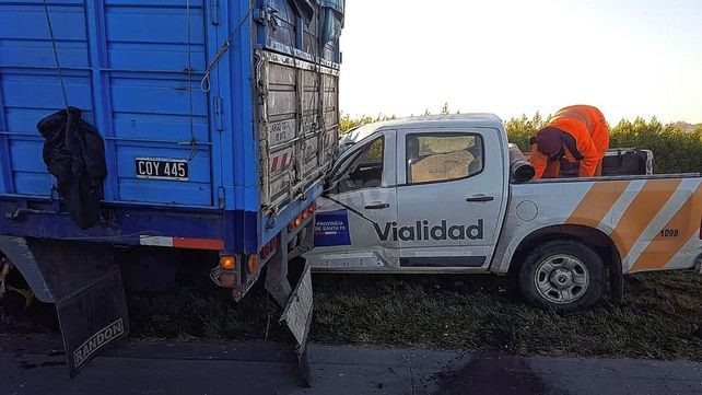 Un choque múltiple en Circunvalación Oeste