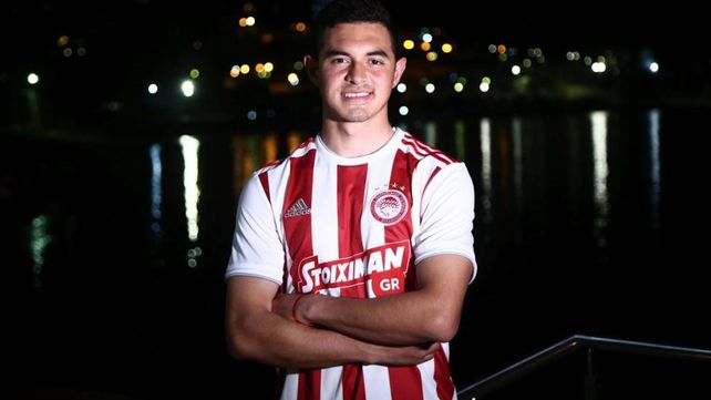 Lovera se present&oacute; en la concentraci&oacute;n de Olympiacos
