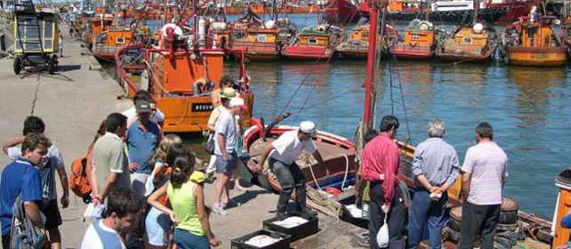 El puerto de Mar del Plata es uno de los íconos turísticos de la Costa Atlántica.