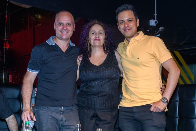Norberto Neifert, Jorgelina Gintili y Javier Mangiaterra.