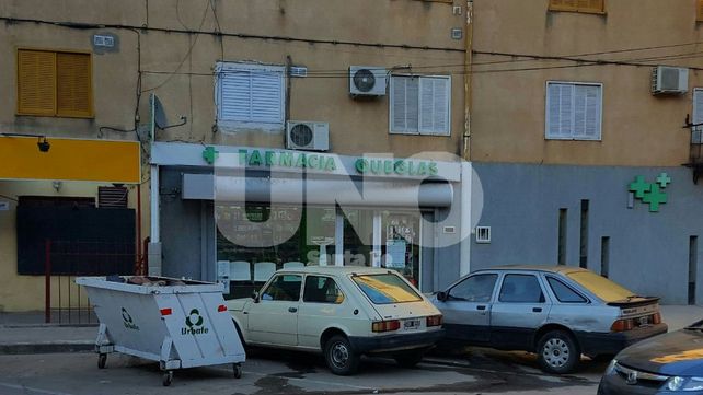 Sorprendieron y detuvieron a tres delincuentes cuando intentaban robar una farmacia