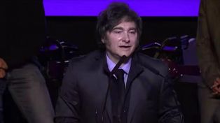 Javier Milei y un polémico discurso este lunes en Junín