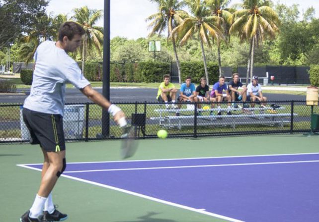 Del Potro se pone a punto