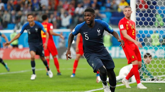 Francia le ganó con lo justo a Bélgica y es finalista del Mundial