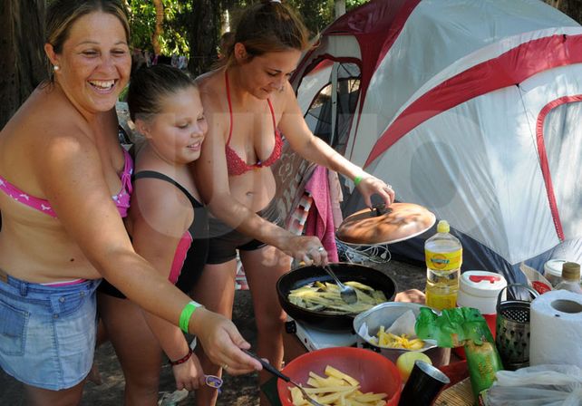 Los campings son una opción gasolera para las vacaciones de los santafesinos