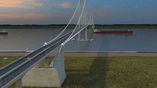 Corral, preocupado por la traza del nuevo puente Santa Fe-Paraná