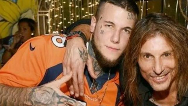 Claudio Paul Caniggia se encontró con su nieta Venezia