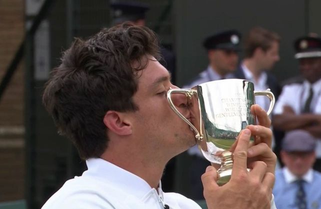 Gustavo Fernández hizo historia en Wimbledon