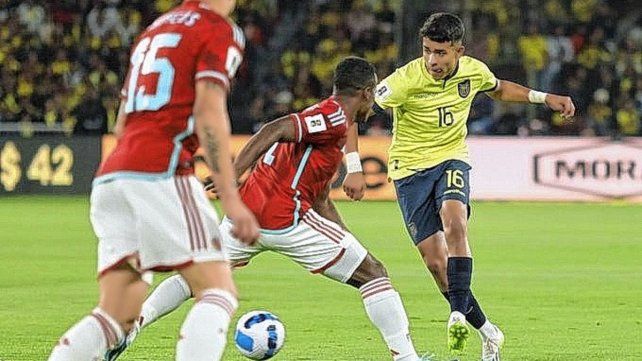 Ecuador y Colombia no se sacaron ventajas en el estadio de la Liga Deportiva Universitaria de Quito.