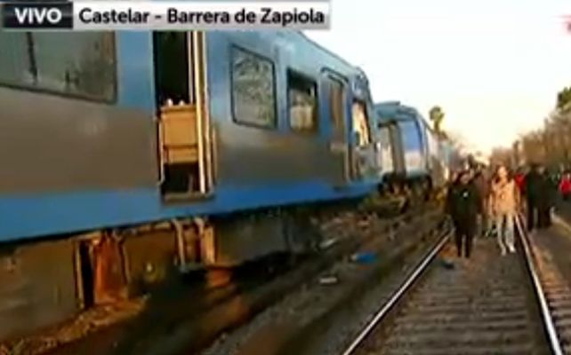 Los trenes están aplastados como una lata de gaseosa